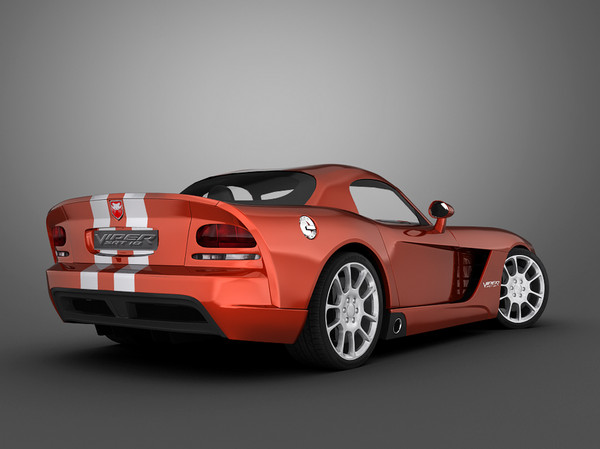 3d model dodge car - Dodge Viper SRT10 by Swan3DStudios
